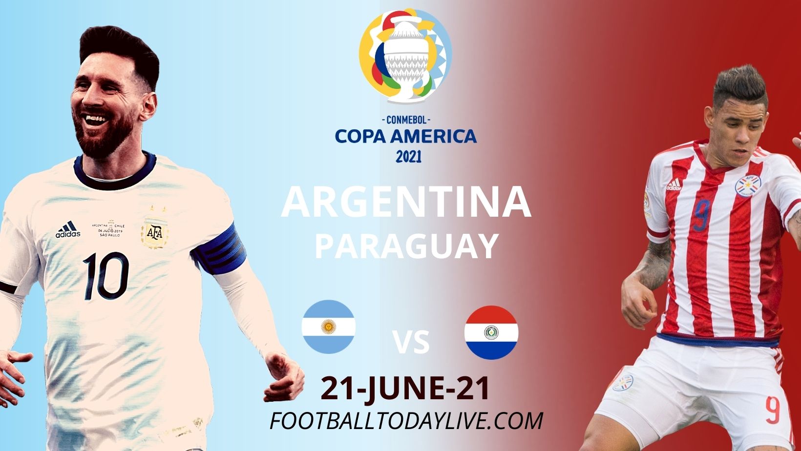 Argentina vs Paraguay Live Stream 2021 | Copa America